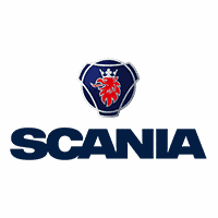 Escudo de la marca Scania, vehículo de transporte en Madrid, escape room Madrid.