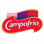 Diverso logo de Campofrío, marca de embutidos y productos cárnicos en Madrid.